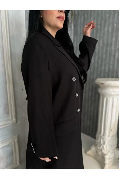 myshaden Elegant Classic Blazer Abaya