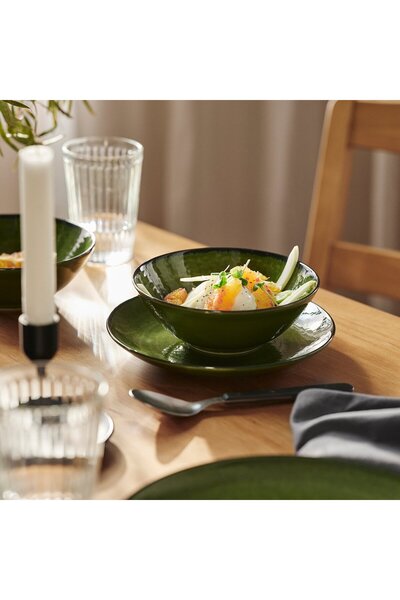 IKEA PELARKAKTUS Bowl, green, 16 cm