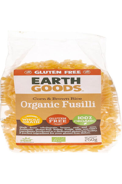 Earth Goods Organic جي إف فوسيلي - كامل جراي 250 جم × 5