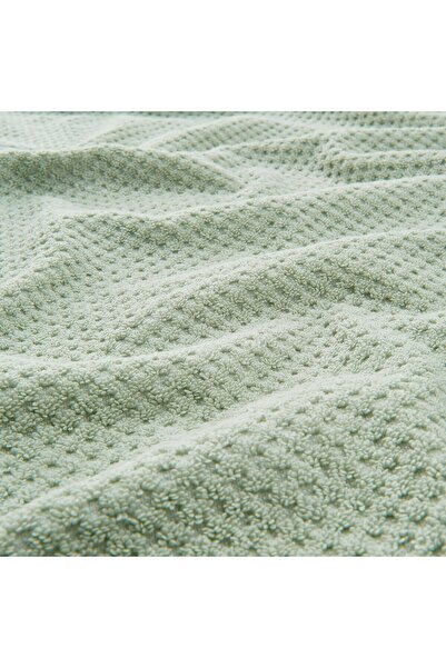 IKEA GULVIAL Bath towel, pale grey-green, 70 x 140 cm