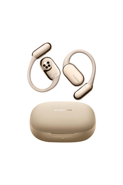 Xiaomi سماعات OpenWear Stereo Pro Bluetooth 5.4 عمر البطارية يصل إلى 45 ساعة Harman AudioEFX - لون ذهبي رملي