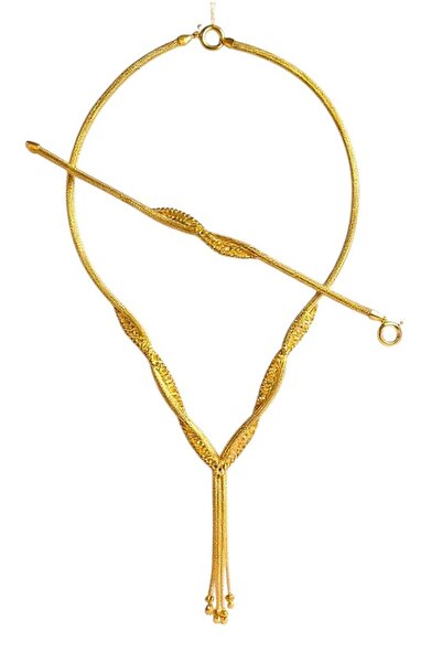 Hakan Güler Kuyumculuk 14 Ayar Altın Dorika Toplu İtalyan Kazze Set