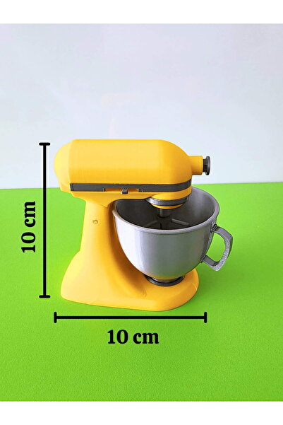 rmys Mutfak Şefi Oyuncak Figür/ Hamur Yoğurma Makinesi / Sarı