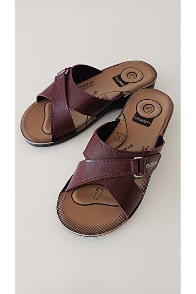 GEZER Ortopedik Klasik Çapraz Model Kadın Terliği