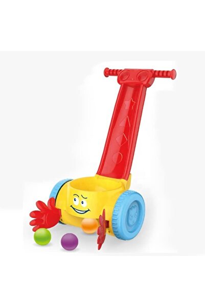 huanger - مشاية 2 في 1 للأطفال مزودة بموسيقى وأداة لإخراج الكرات