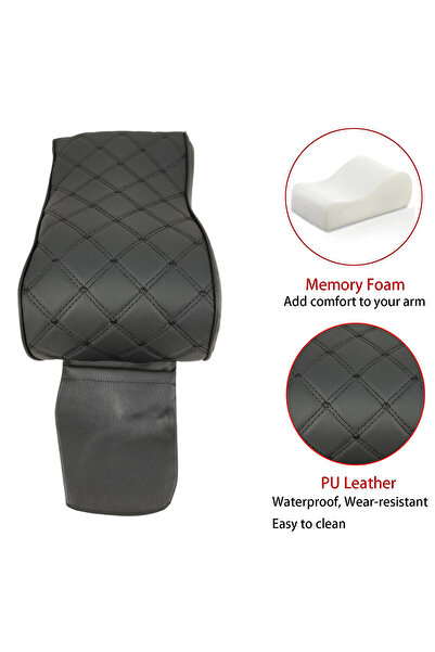 Mob Handrail Pad for Car Armrest AC-467 Waterproof, Comfortable & Durable Protection Black