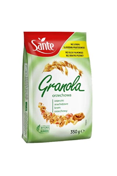 Sante Healthy, high-fiber peanut granola 350g
