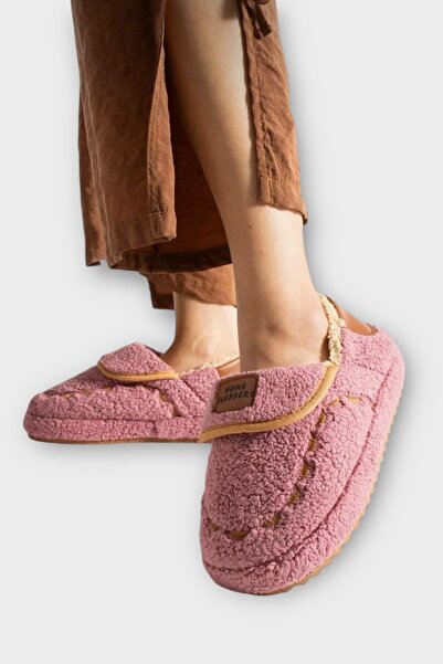 Liger Fluffy, Doesn'T Make Noise Eva Sole Women's Slippers Dried Rose