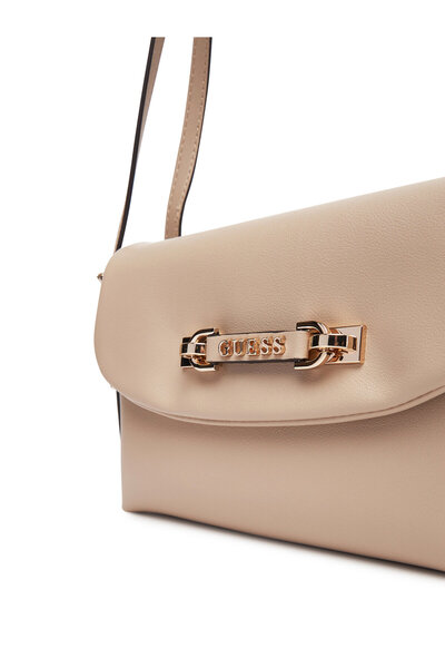 Guess Γυναικεία Τσάντα Χειρός Μπεζ HWBG9644190