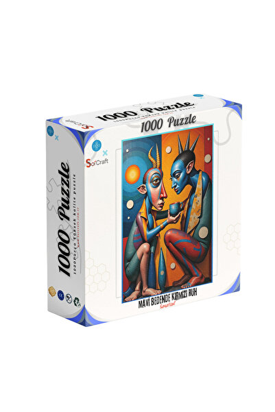 Soi Craft 1000 Piece Puzzle Red Spirit in Blue Body