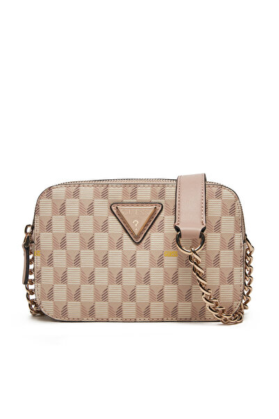 Guess Γυναικεία Τσάντα Χειρός Ροζ HWJT9344140