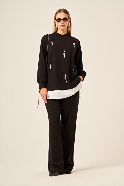 FTZ WOMEN KADIN İKİ İP TAKIM Siyah 31203