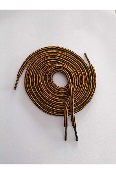 ARMÜZ أربطة أحذية للقوارب والأحذية العملية، مستديرة، 110 سم، زوج واحد، أصفر و...