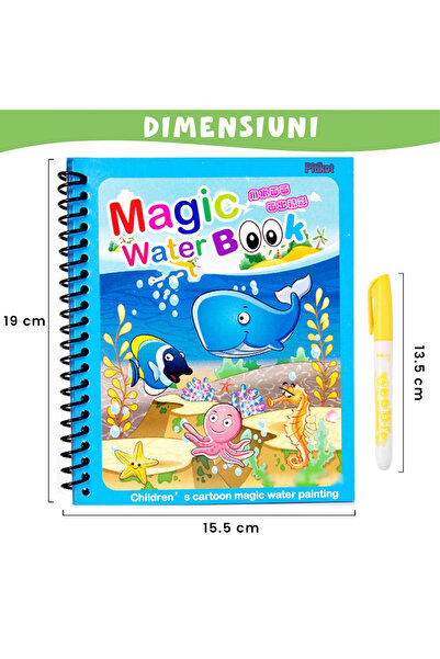 Pitikot Magic Book Pitikot® Water Coloring Book, Reusable