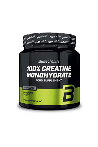 Biotech USA 100% Creatine(Kreatin) Monohydrate 500 gram - 147 SERVİS (Amerika...