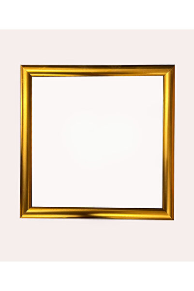 AS TİCARET 25X25 Frame Square Photo Frame Gold