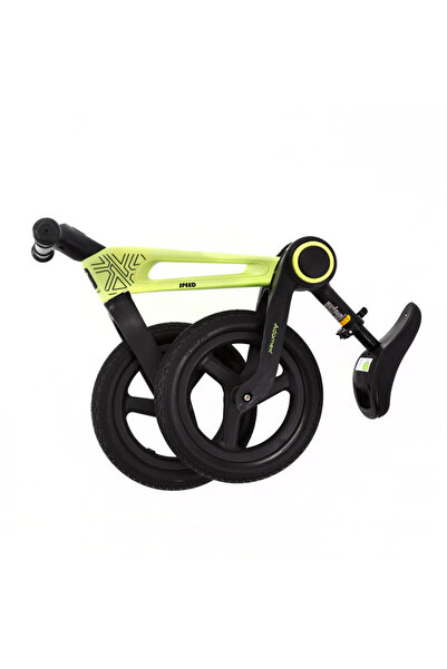 ADAMEX Speed ​​M8 folding balance bike, without pedals, 12 inch wheels, 2-5 years, up to 35 kg