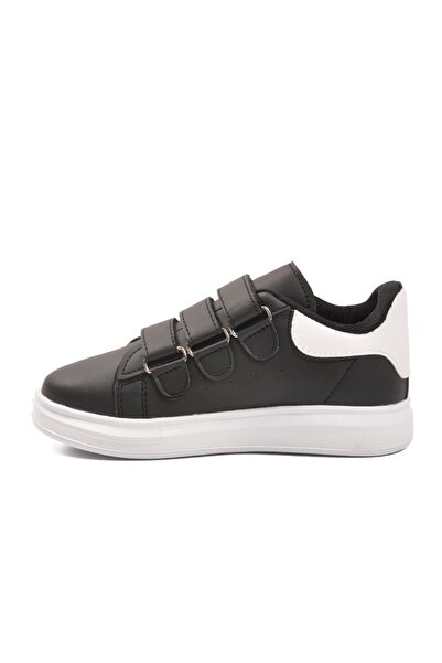 WALKWAY 2480-26K F Black-White Children's Sports Shoes