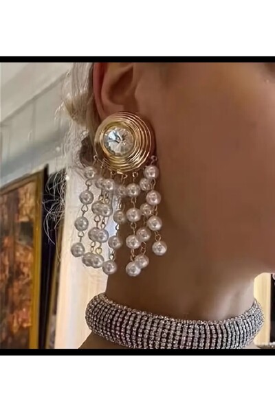Enanice Earring with Pearl