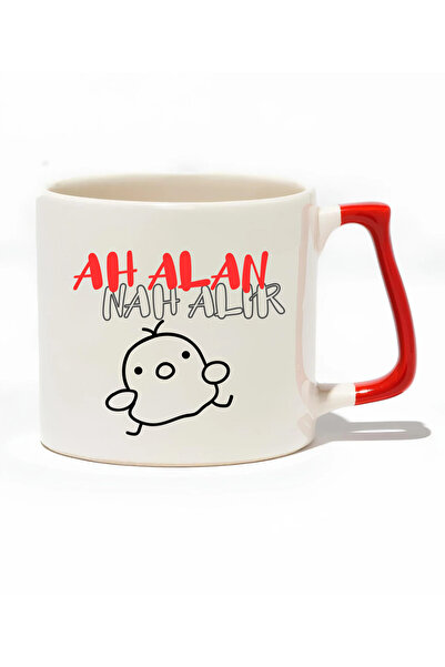 baskigo.com Ah Alan Nah Alır Luxury Mug - Gift Ceramic Mug