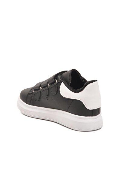 WALKWAY 2480-26K F Black-White Children's Sports Shoes