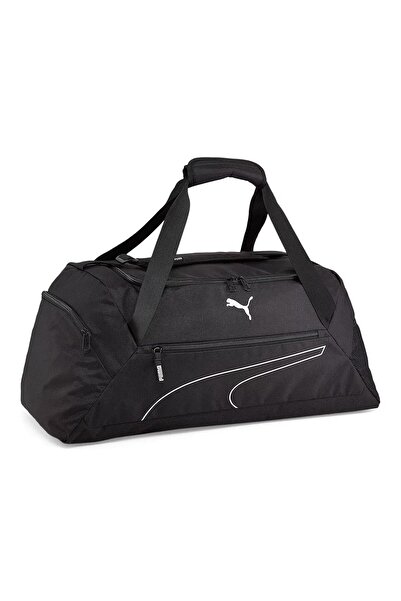 Puma Geantă sport unisex neagră în stil casual Fundamentals M 09033301