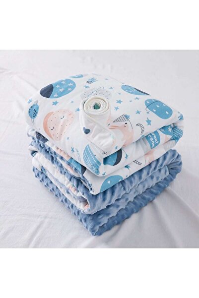 OEM Pătură multifuncțională pentru nou-născut 80x80 cm