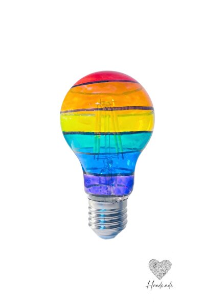 shop Gökkuşağı Ampül Rustik Ampül Vitray Ampül Rengarenk Ledli Ampul Tasarruflu Ambians Ampül