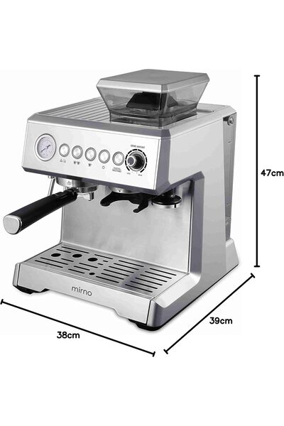 Generic Mirno Espresso Coffee Machine Barista 20 Bar