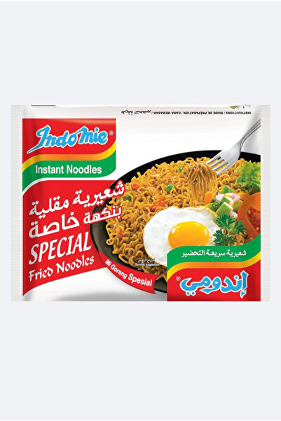 İndomie Special Instant Fried Noodles with Seasoning Powder and Sauce, 85g Pack of 10