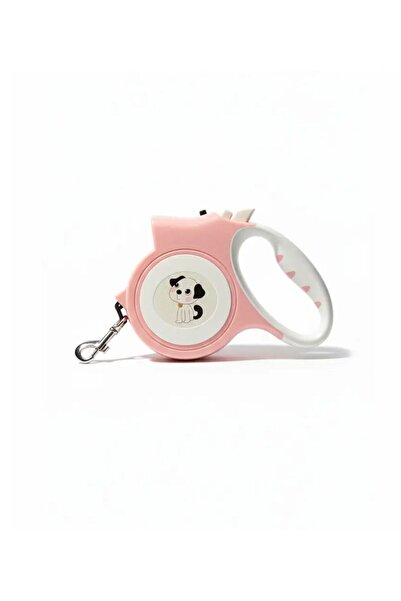 GOLD BE LED Işıklı Otomatik Uzayan Köpek Gezdirme Tasması – Gece Kullanımına Uygun, 5 Metre