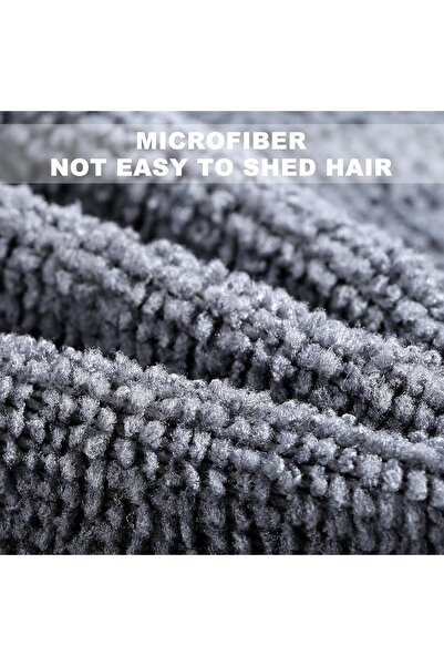 Generic Microfiber Cleaning Cloths in Box (20 Count) 7.9 x 7.9 cm Gray