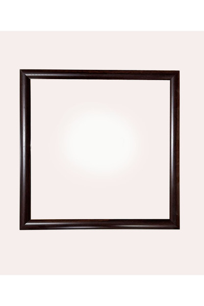 AS TİCARET 25X25 Frame Square Photo Frame Brown