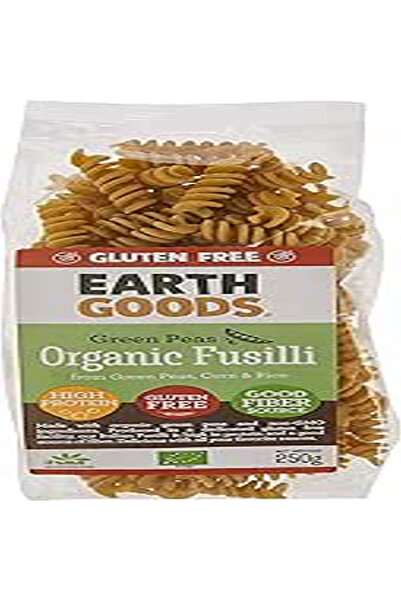 Earth Goods Organic GF - بازلاء خضراء فوسيل 250 جرام × 5