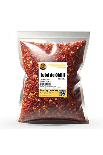 Top Ingrediente Chilli Fulgi / Ardei Iute Fulgi Tocat - 100g