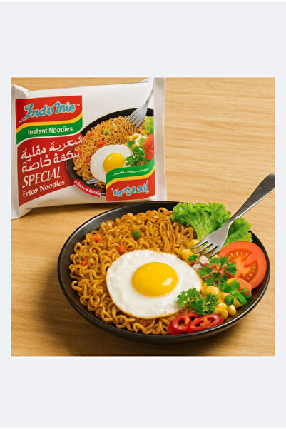 İndomie Special Instant Fried Noodles with Seasoning Powder and Sauce, 85g Pack of 10