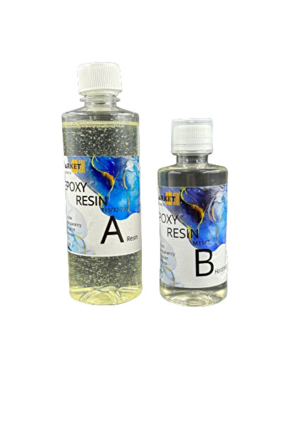 AZMarkeT Set rășină epoxidică transparentă 300gr - AZMarkeT, Superclear