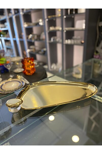 Lucian Design VİTALE VOLKAN GOLD TEPSİ