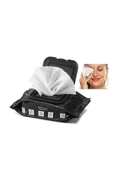 Florucci مناديل تنظيف لإزالة المكياج مع خلاصة الصبار المهدئ ورائحة الورد المنعشة