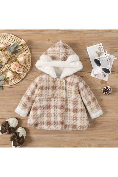 OEM Baby Coat Cream Fluffy
