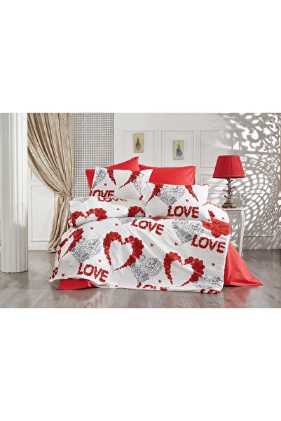 sehra Pillow Case 70% Cotton 30% Polyester Mold Rose Flower Geometric Pattern 50X70 cm Size