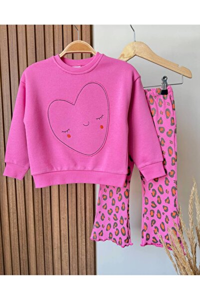 Fidekids Girls' Brushed Fabric Set 100% Cotton