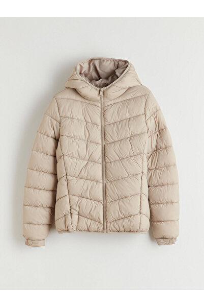 LC Waikiki Γυναικείο πουπουλένιο παλτό Hilfa New Season με κουκούλα