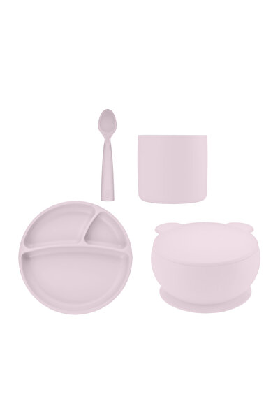 OiOi 4 Piece Nutrition Set Misty Lilac