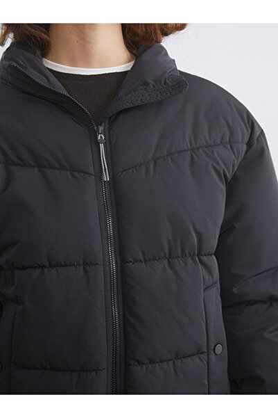 LC Waikiki Vizyon New Season Stand Collar Oversize Women's Puffer Jacket