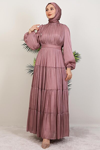 giz astore Aydeniz Broş Abiye Gül Kurusu