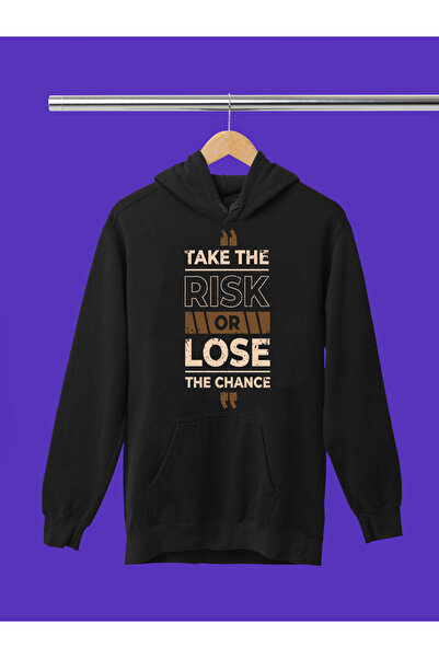 MAGORS سترة رياضية بقلنسوة مطبوعة بعبارات تحفيزية، مصنوعة من القطن بأكمام طوي...