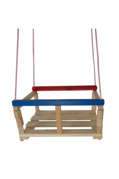 DavidaHome Leagan suspendabil, pentru copii, lemn, 35x25x7 cm