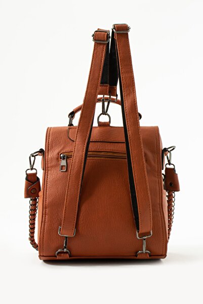 Teal Collection Women's Leather Backpack