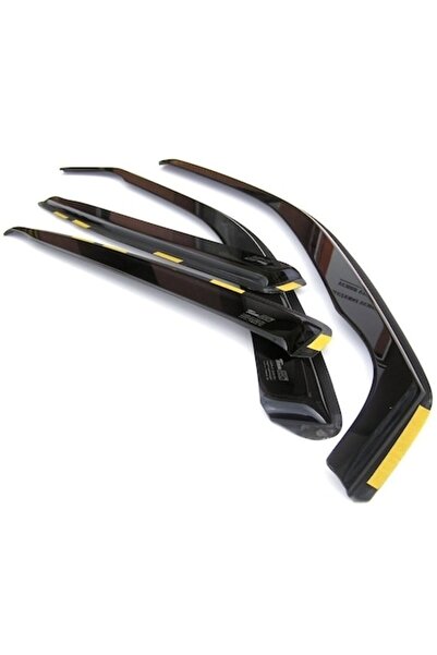 HEKO Team Set 4 auto wind deflectors for Skoda Favorit 1989 / Forman 1991-1994, 4 doors